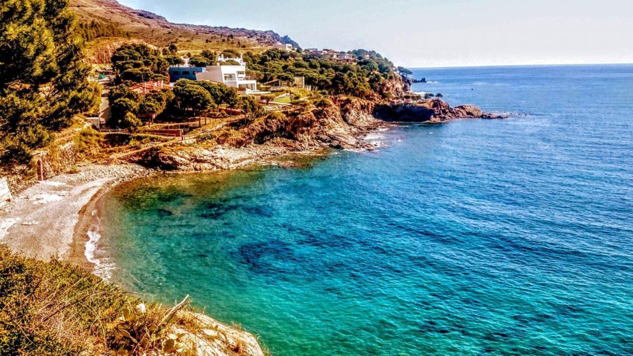 Caseta De Pescadors A Les Cales De Colera, 2ª Linea De Mar エクステリア 写真